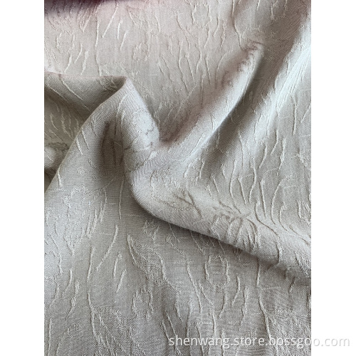 Rayon Pure Color Jacquard Fabrics